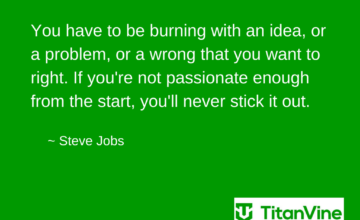 Motivational Quote from Steve Jobs